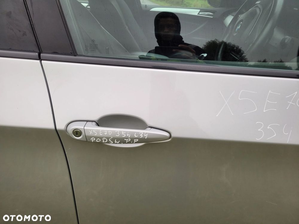 DRZWI PRAWY PRZÓD PRZEDNIE BMW X5 E70 354 TITANSILBER ORG LAKIER - 2