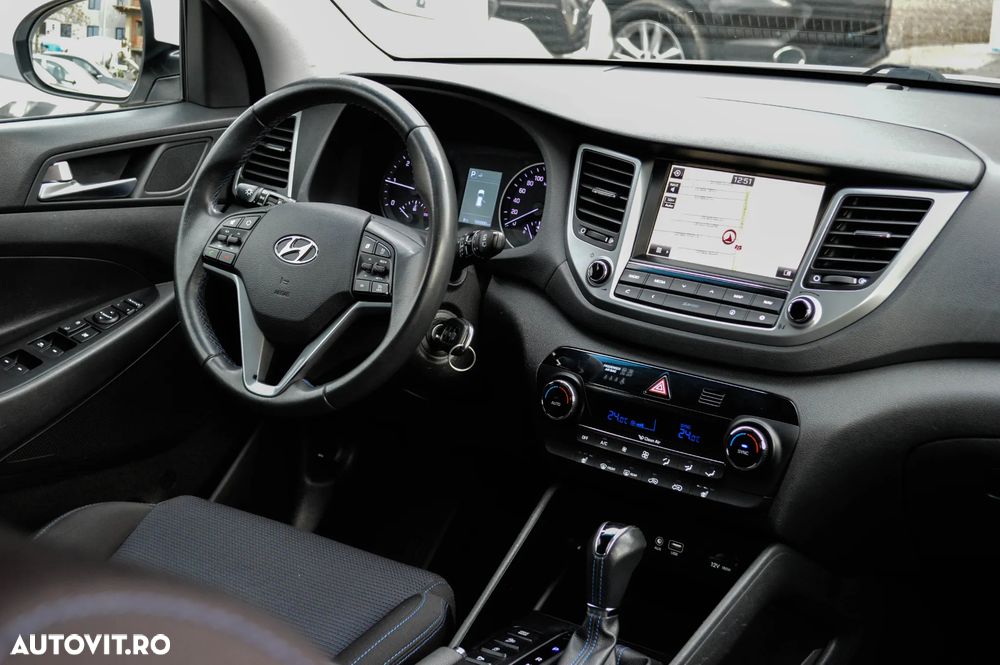 Hyundai Tucson blue 1.7 CRDi 2WD DCT Passion - 4