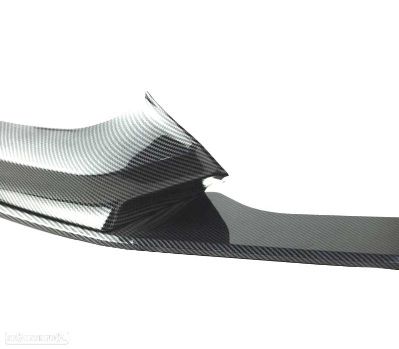 SPOILER LIP FRONTAL BMW F20 F21 15-19 LOOK M PERFORMANCE CARBONO - 4
