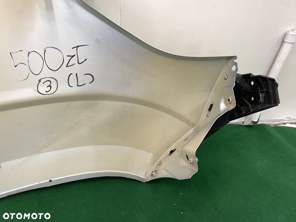 DUCATO BOXER JUMPER 14- BŁOTNIK PRZEDNI PRZÓD LEWY SREBRNY METALIK - 7