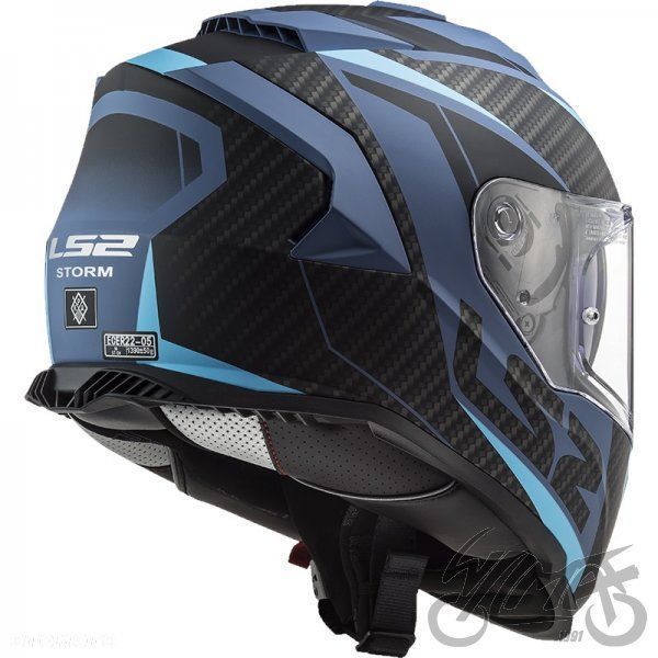 KASK Integralny LS2 FF800 storm RACER matt BLUE - 2