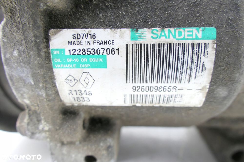 Sprężarka Klimatyzacji NISSAN QASHQAI 1.5 DCI 926009865R - 10