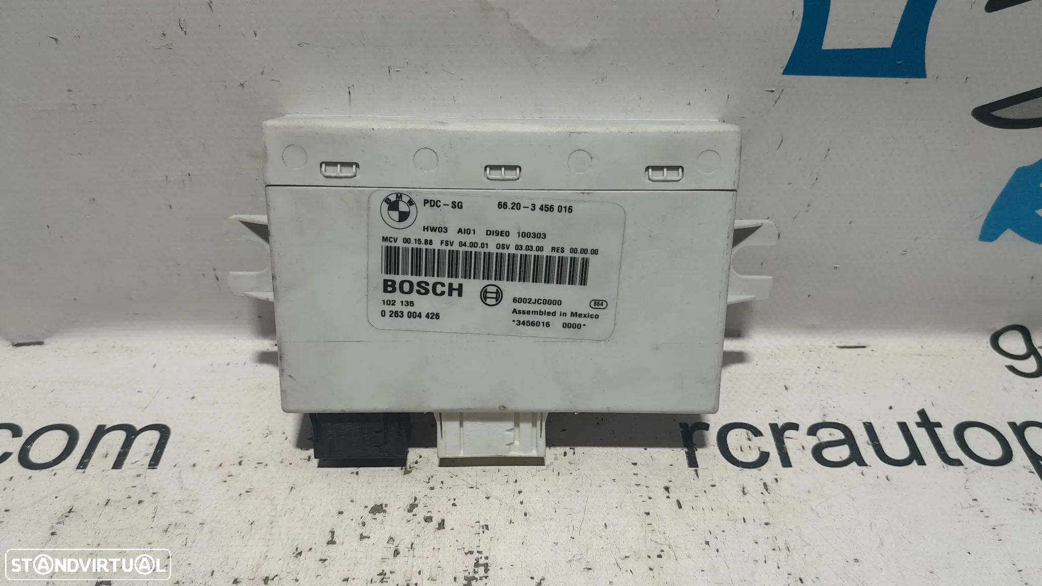 .Modulo BOSCH Unidade de Controlo Assistência de Estacionamento PDC BMW Mini 3456016 - 4