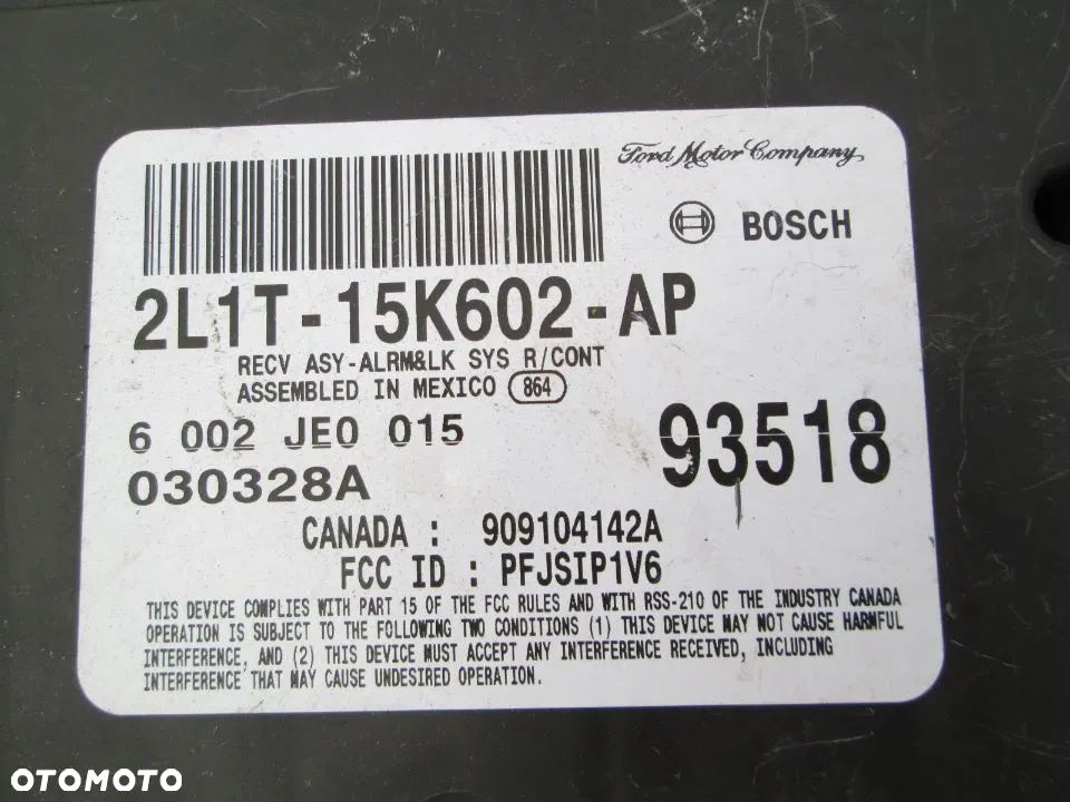 moduŁ komputer lincoln navigator ford expedition - 3