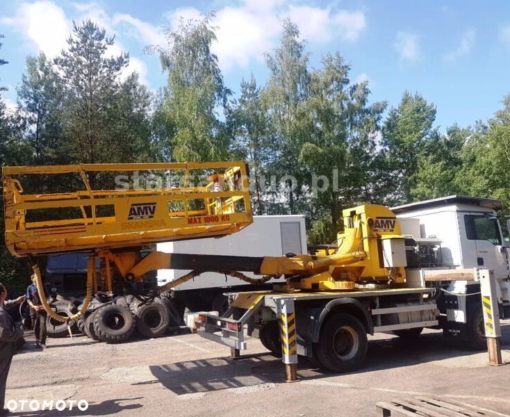 MAN TGA 18.310 4x4 podnośnik PODEST ROBOCZY platforma 1000 kg - 2