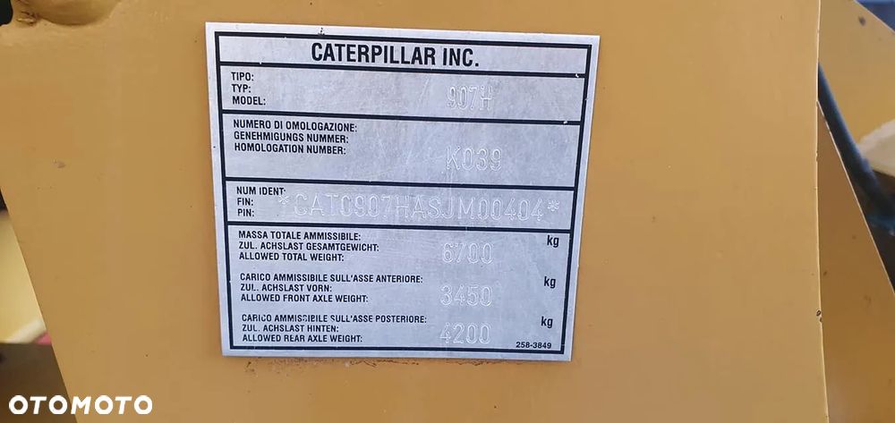 Caterpillar 907H JAK NOWA OKAZJA - 8