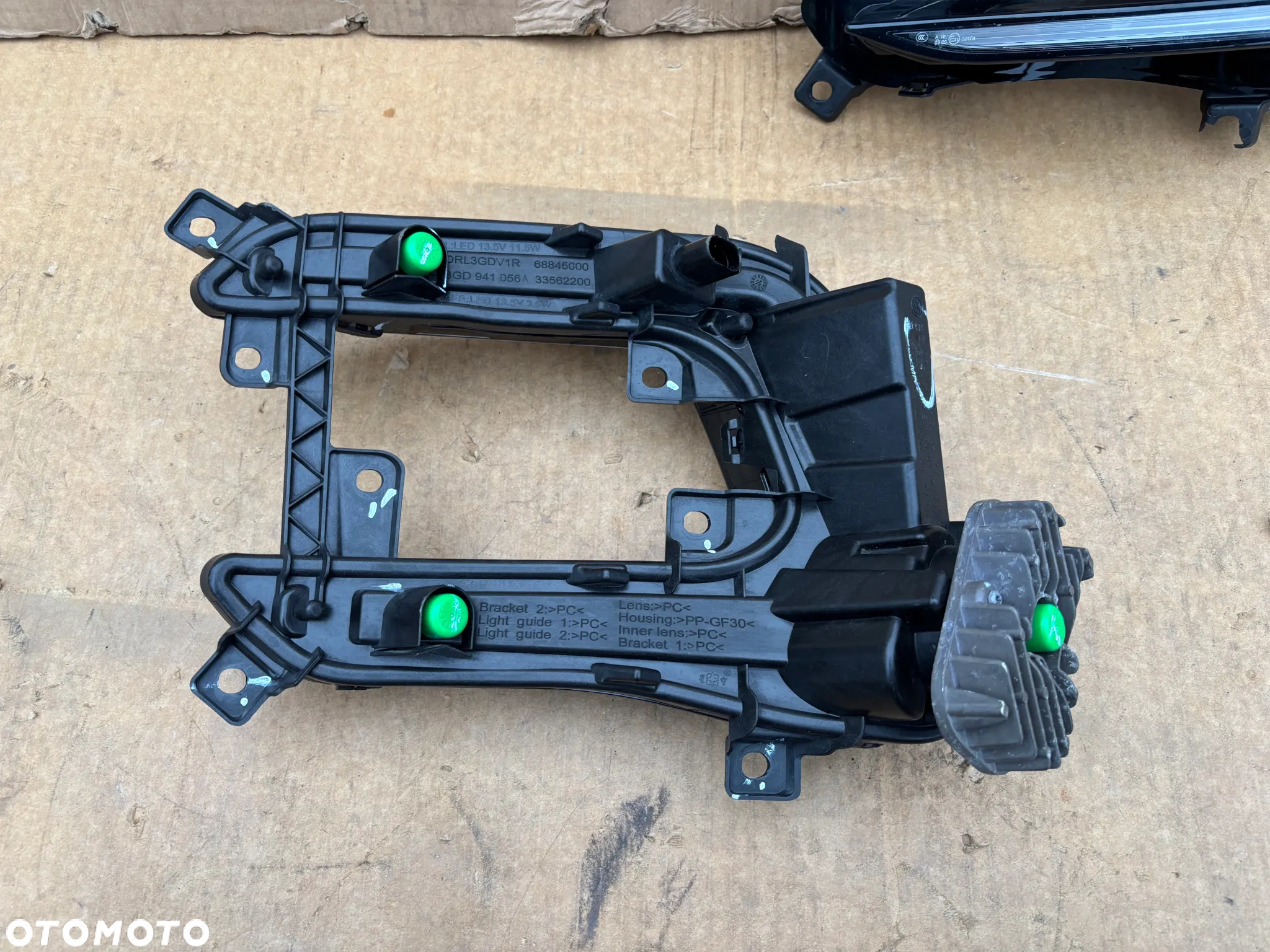 VW Passat B8 GTI GTE Oryginalny Halogen Zderzaka Przedniego Lewy Prawy DRL Światło Dzienne Kompletne 3GD941055A 3GD941056A Europa - 4