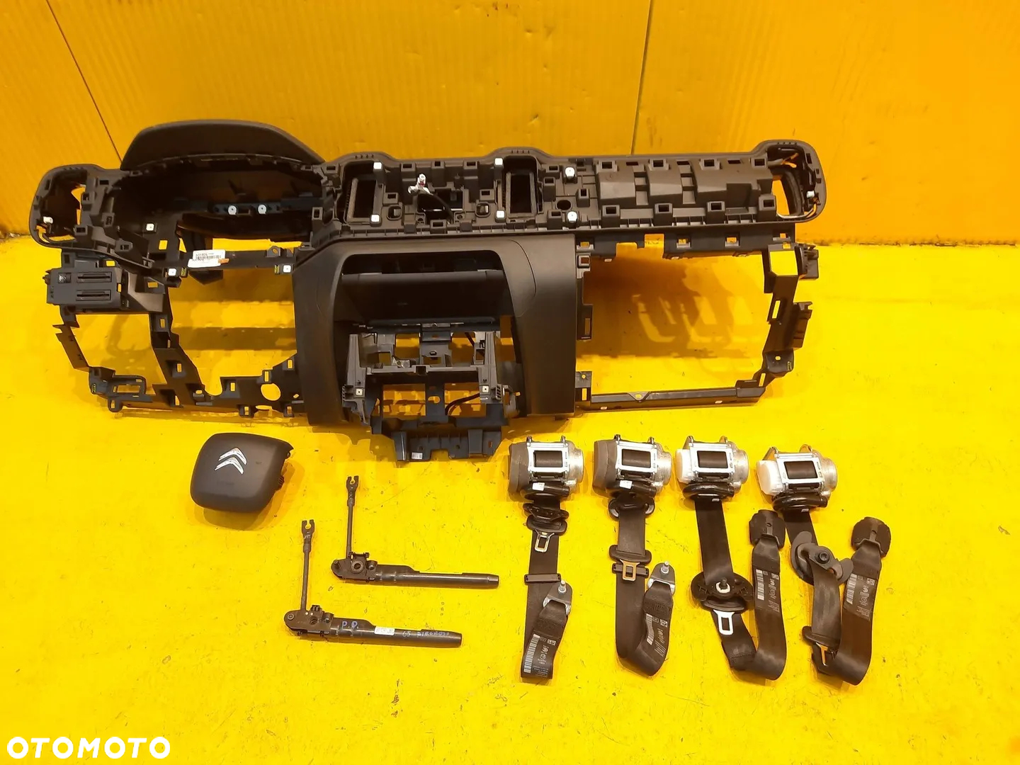 Citroen C5 Aircross DESKA KONSOLA PASY NAPINACZE AIR BAG KOMPLET 21r. - 14