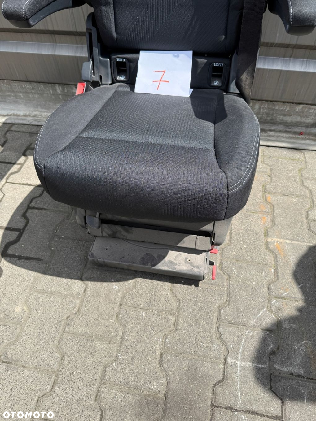 RENAULT TRAFIC III IV LIFT FOTEL POJEDYNCZY OBROTOWY - 3