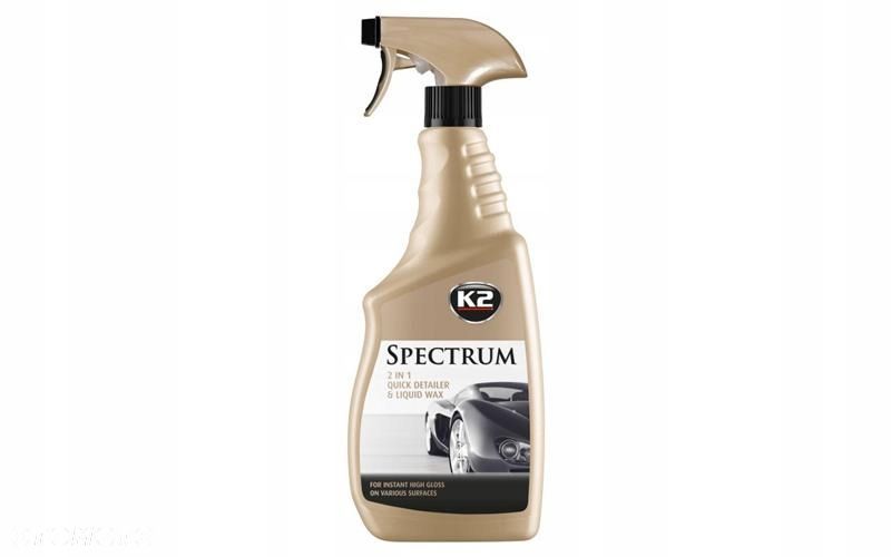 k2 spectrum wosk syntetyczny 700ml (z mikrofibrą) - 1