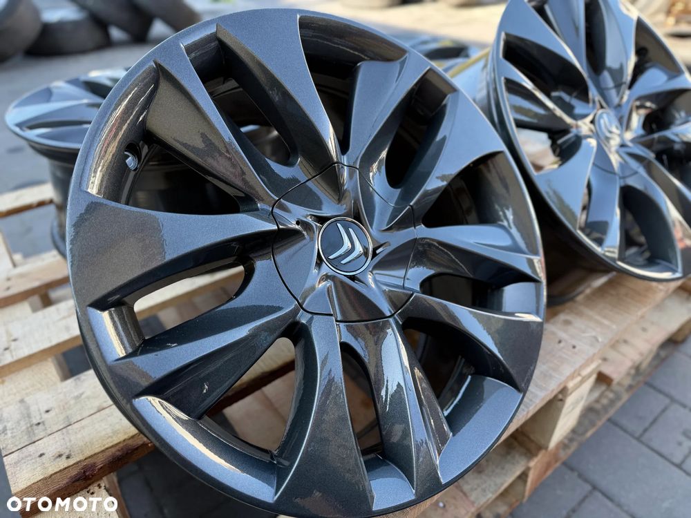 Alufelgi r17 4x108 ET27 7.5J Citroen Peugeot DS DS5 Berlingo C4 Picasso C3 DS3 Koła - 8