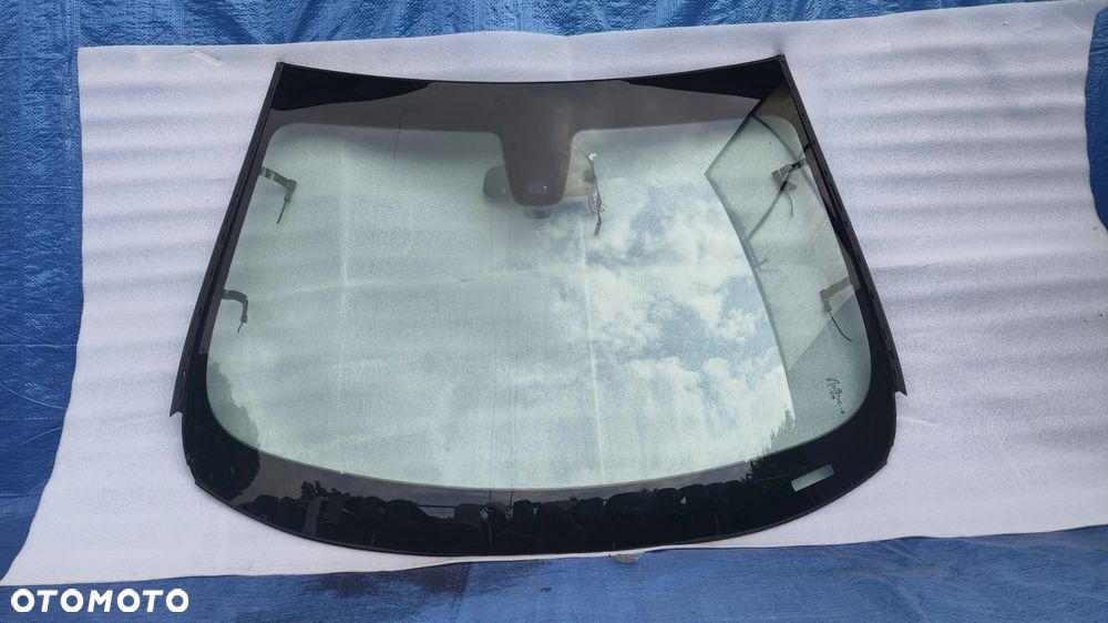 SZYBA CZOŁOWA PRZÓD PRZEDNIA KOMPLETNA GRZANA ORYGINALNA JAGUAR XJ X351