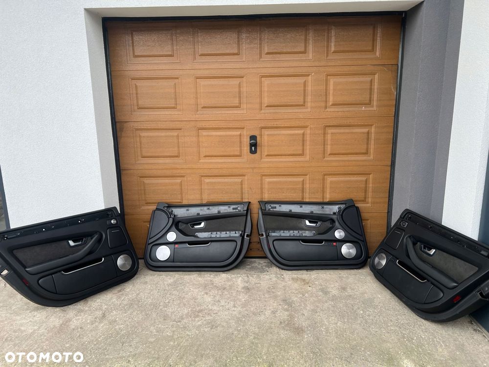 boczki drzwi tapicerka bang&olufsen soul ii lift audi a8 d3 long komplet - 1