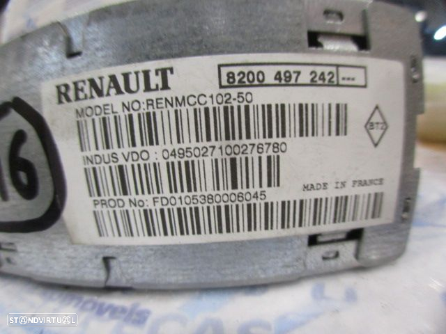 Radios 8200497242 RENAULT MEGANE 2 2005 1.5DCI 105CV 5P CINZA ORIGINAL RENMCC102 50 - 5