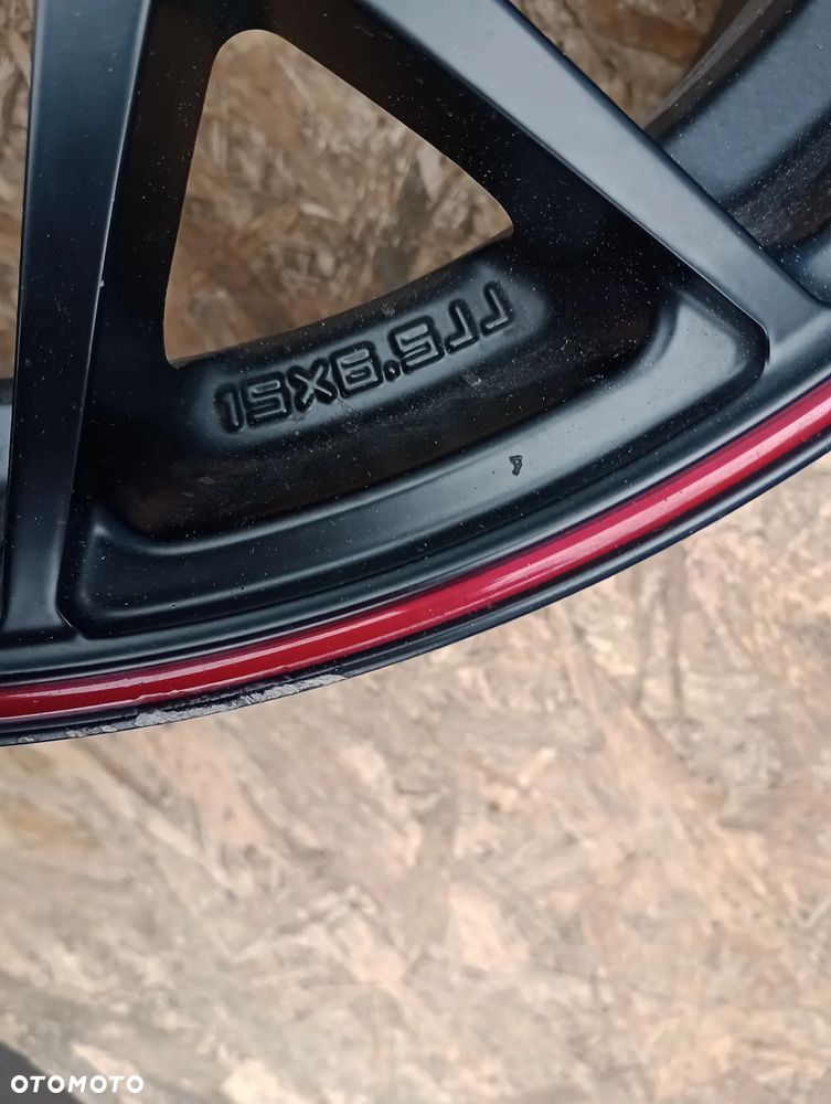FELGI ALUMINIOWE 4x100 R15 6,5J ET40 VW POLO UP TOYOTA AYGO IQ YARIS OPEL ADAM COMBO CORSA MERIVA DACIA DOKKER SANDERO RENAULT CLIO MODUS TWINGO - 7