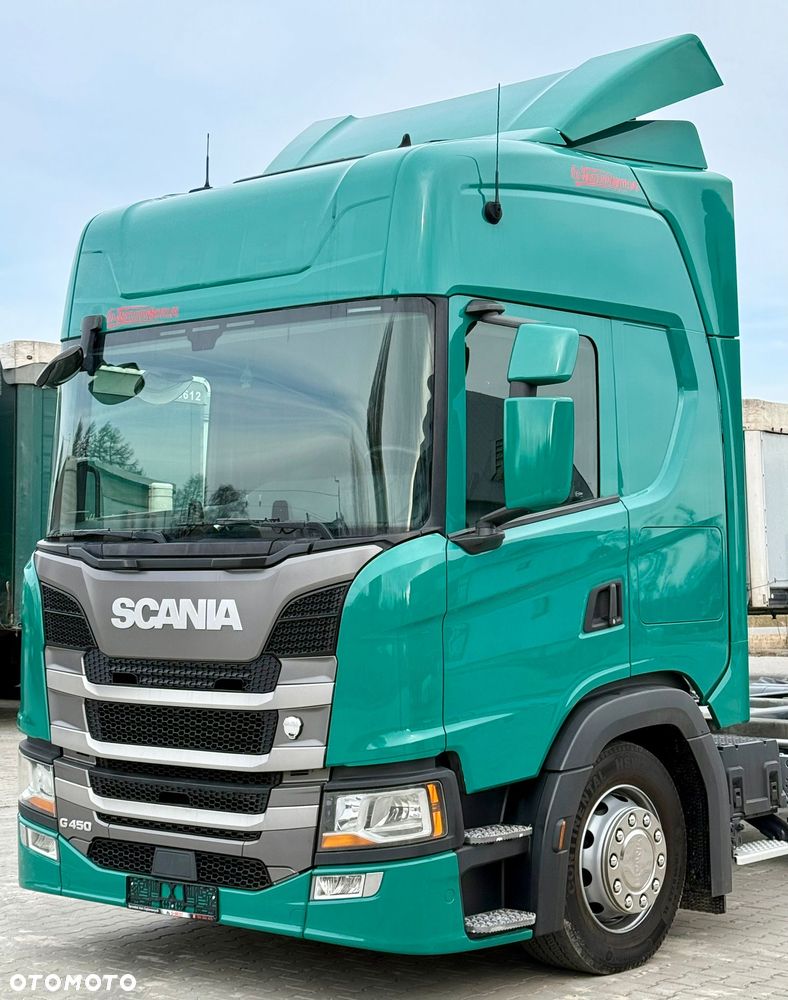 Scania G450 / RAMA DO ZABUDOWY / ROZSTAW 5.75 / AUTOMAT / SYPIALKA / 2019 ROK / 19 PALET - 6