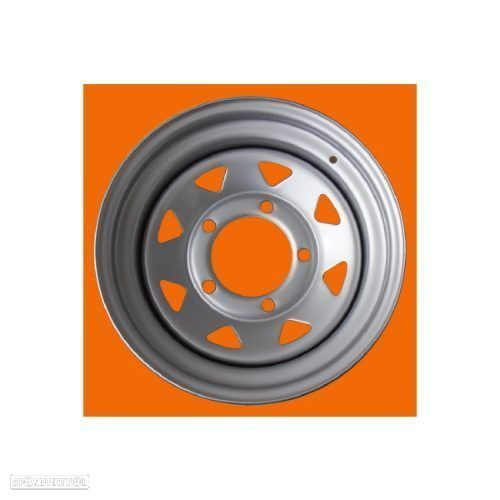 Jante Ferro Tyrex Reforçada 6.5×15 ET -10 “Silver” Suzuki