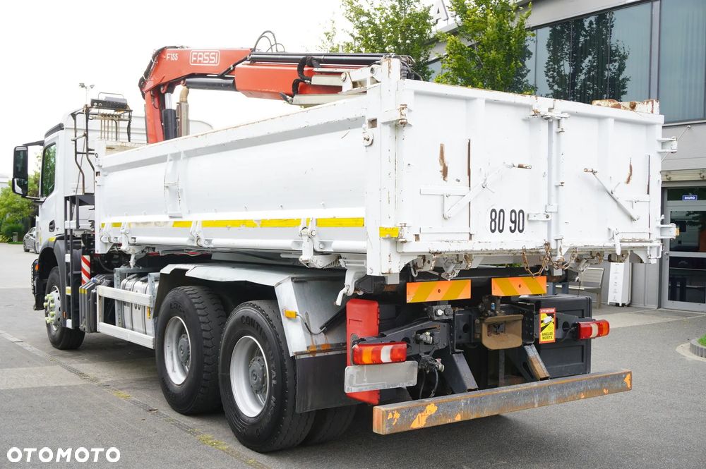 Mercedes-Benz Arocs 2636 / 6x4 / HDS Fassi / Wywrotka 3 str / Bortmatic - 14