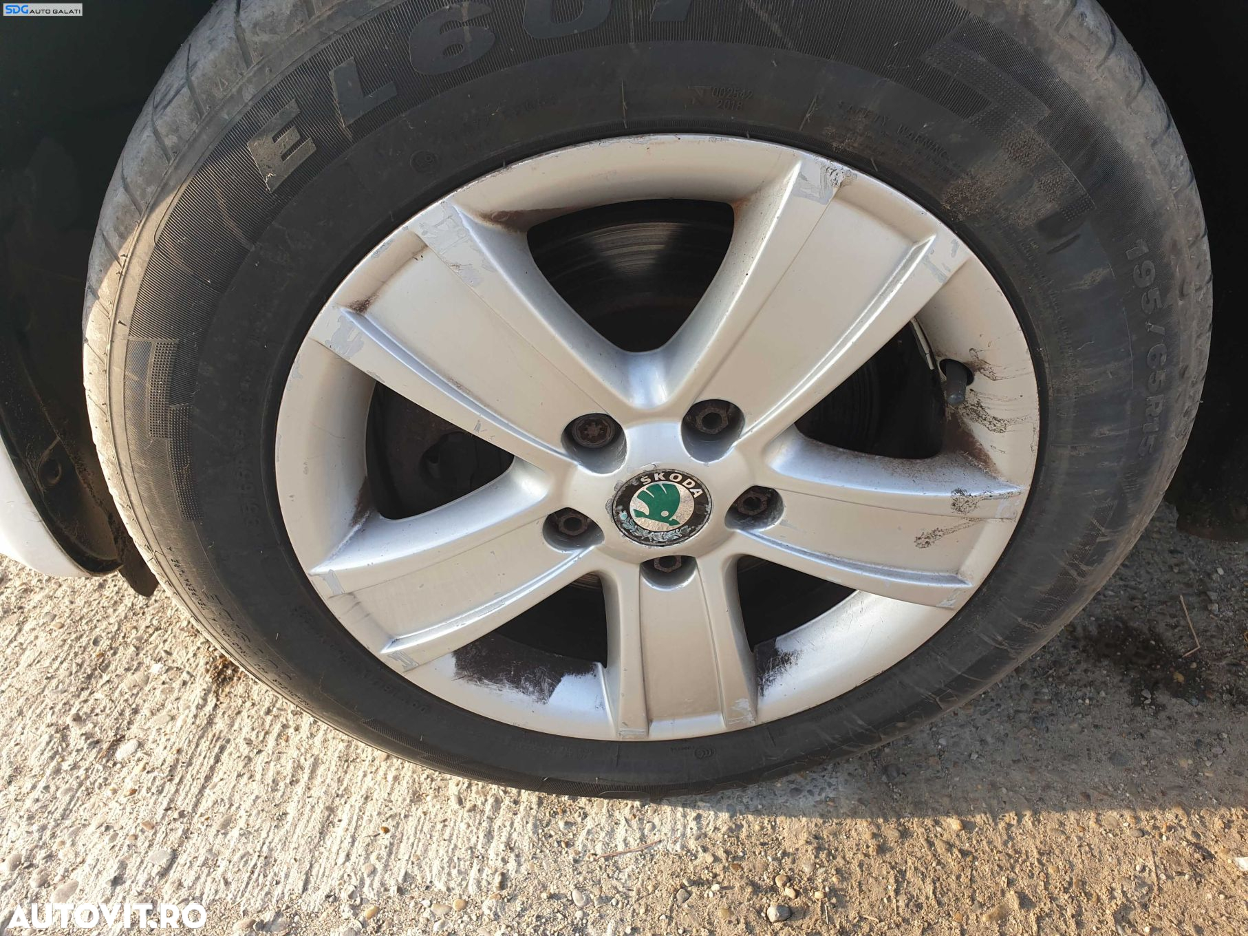 Set 4 Jante Roti Aliaj 195 65 15 R15 5x112 Audi A4 B6 2001 - 2005 [K0425] - 4