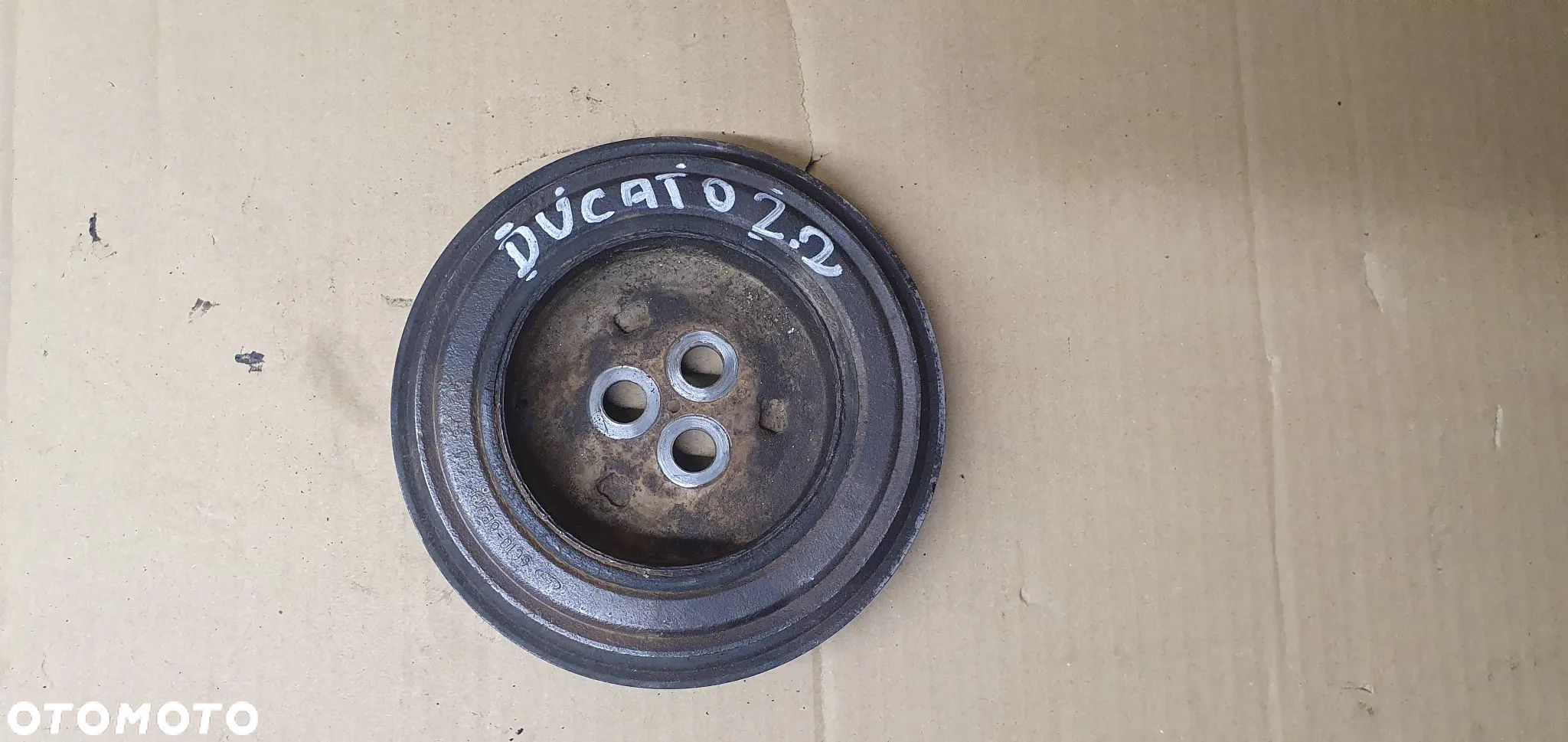 Koło pasowe wału Fiat Ducato III 2.2 JTD 6C1Q-6B319-AD - 1