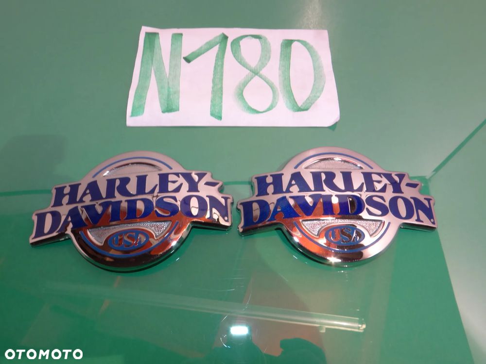 N180  HARLEY DAVIDSON ELECTRA ROAD KING  EMBLEMAT ZNACZEK NA ZBIORNIK PALIWA BAK