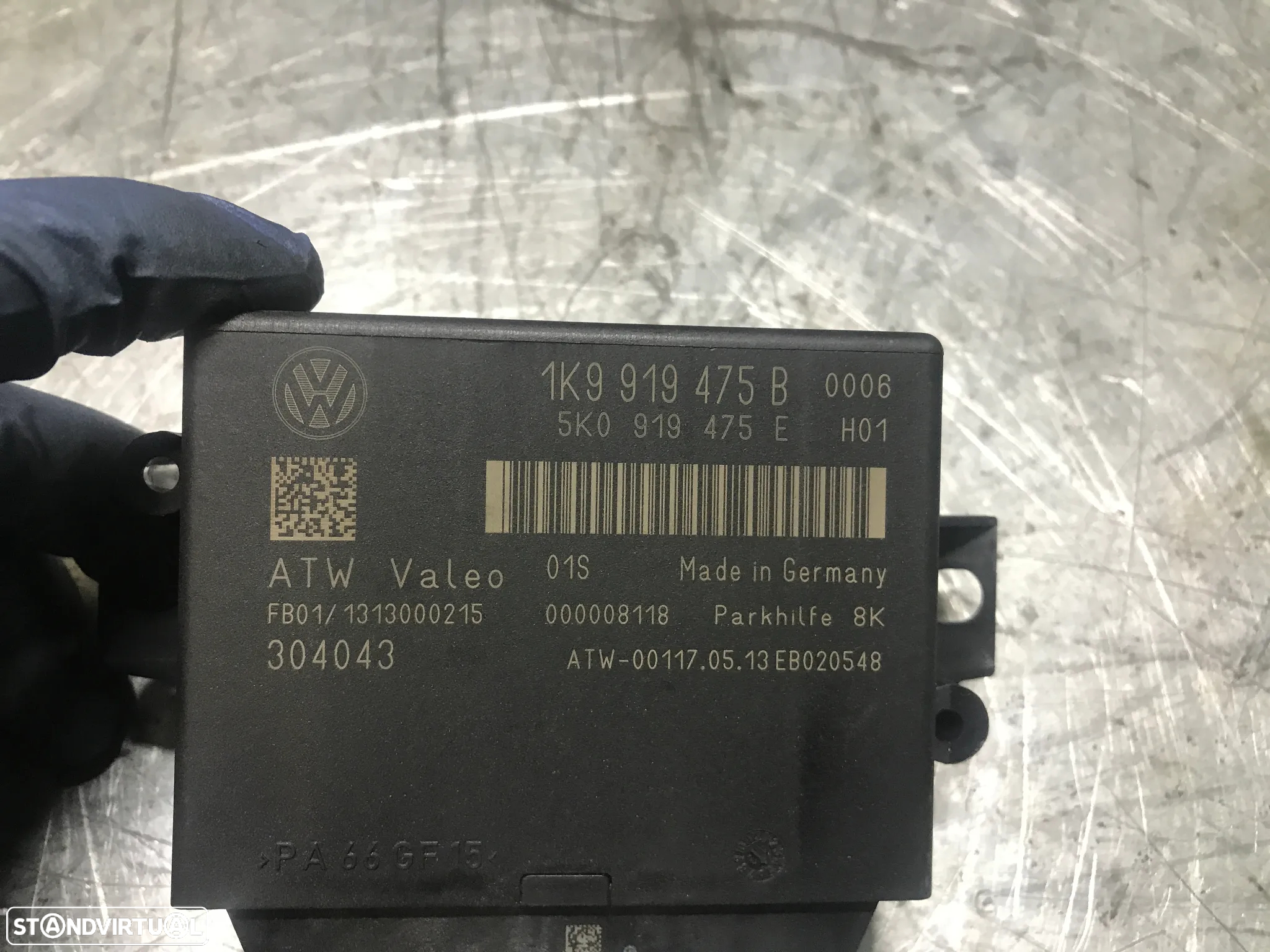 MODULO DOS SENSORES DE ESTACIONAMENTO VOLKSWAGEN GOLF VI 1K9919475B - 3