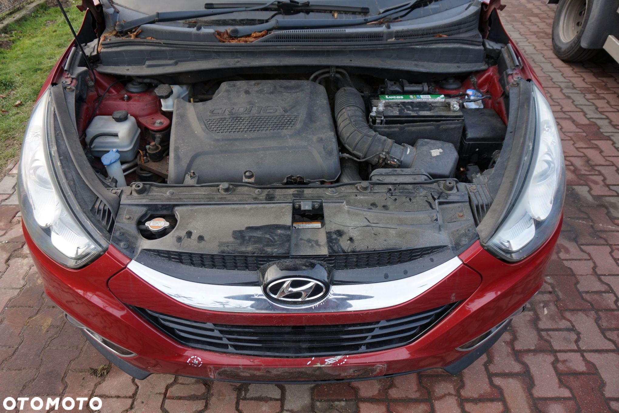 HYUNDAI IX35 I  2010 AA1 A0 2.0 CRDI D4HA 136KM 4X4 4WD CZERWONY (INFRA RED) na części - 9