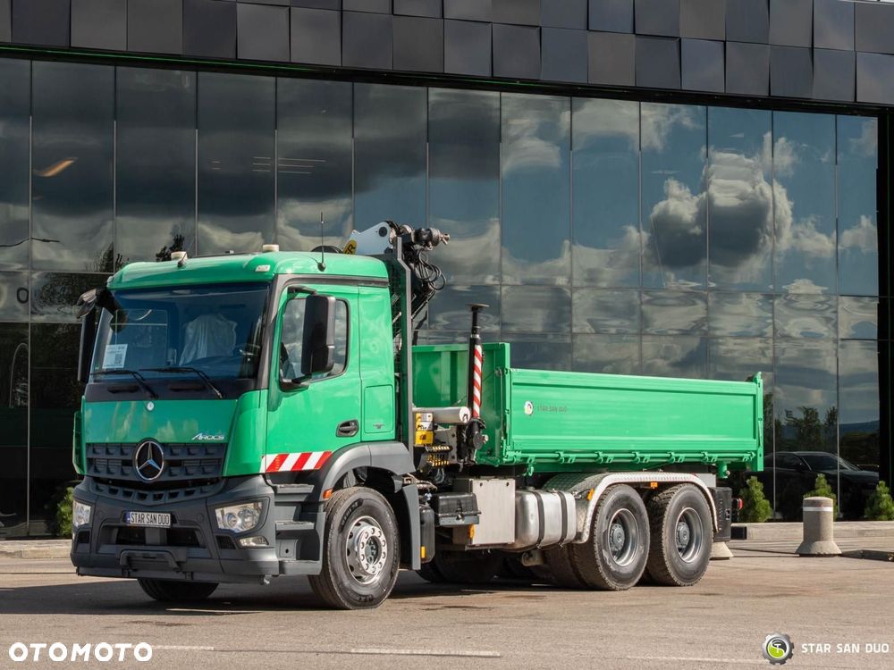 Mercedes-Benz Arocs 26.40 6x4 Palfinger PK 24001-K HDS Żuraw Wywrotka - 10