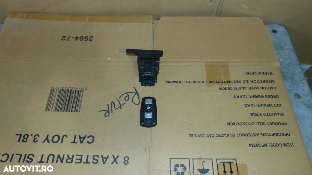 Cheie cu contact BMW Seria 1 E87 2.0 diesel N47 D20A an 2007 cod 6954717-12 - 3