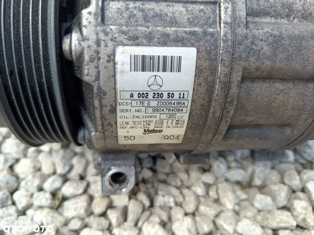 MERCEDES W204 2.2 CDI OM 646 SPRĘŻARKA KOMPRESOR KLIMATYZACJI A0022305011 - 2