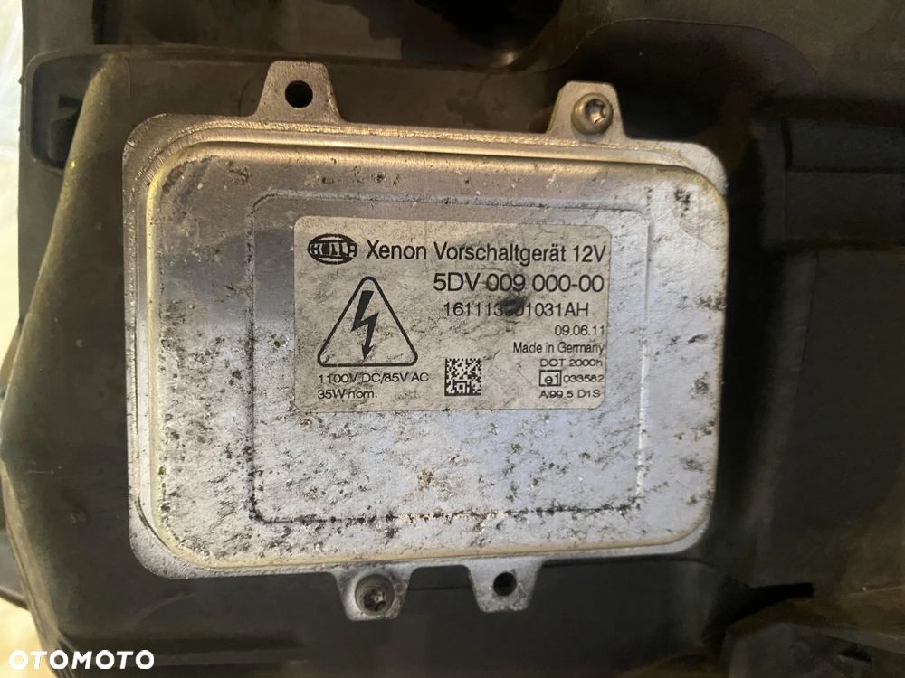 Lampa XENON Citroen C4 Picasso I lift 2011r + przetwornica lewa OE EU - 5