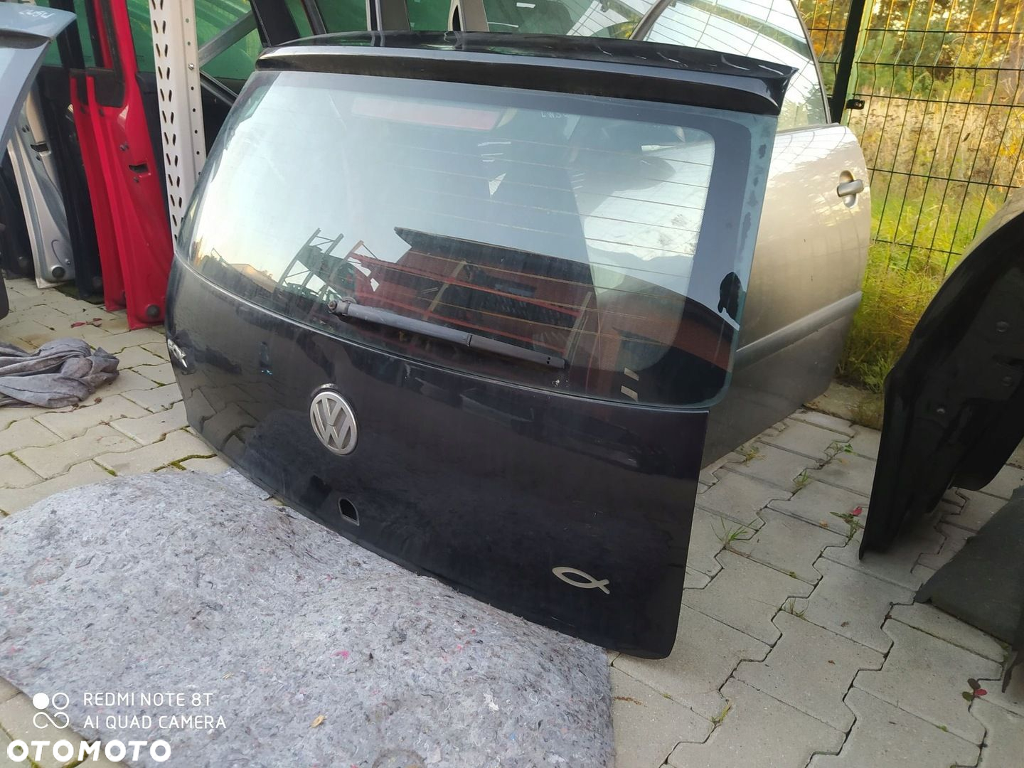 VW FOX KLAPA BAGAŻNIKA KOD LAKIERU LC9Z - 4
