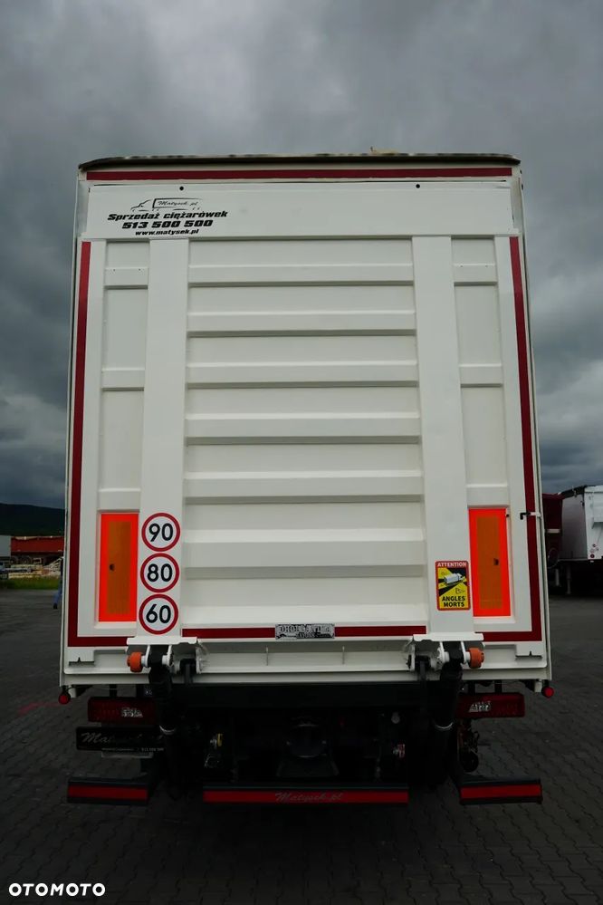 Scania R 450 / FIRANKA 7,7 m / 6x2 / DACH PODNOSZONY / OŚ PODNOSZONA / SKRĘTNA / WINDA DHOLLANDIA 3 500 KG / KLIMA POSTOJOWA / EURO 6 - 13