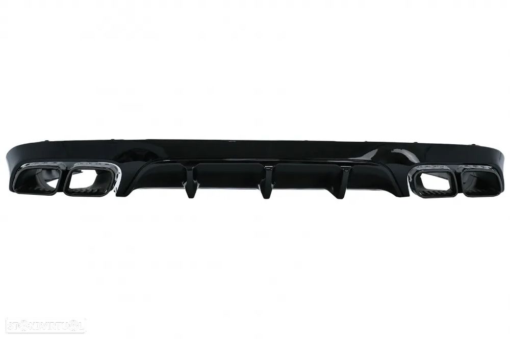 Difusor com Ponteiras Mercedes E C238 A238 (2016 a 2019) Look E63 - 1