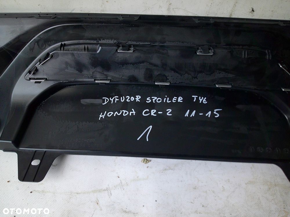 honda cr-z 11r- spoiler zderzaka tył nowy oryginał karbon carbon tylny  crz - 5