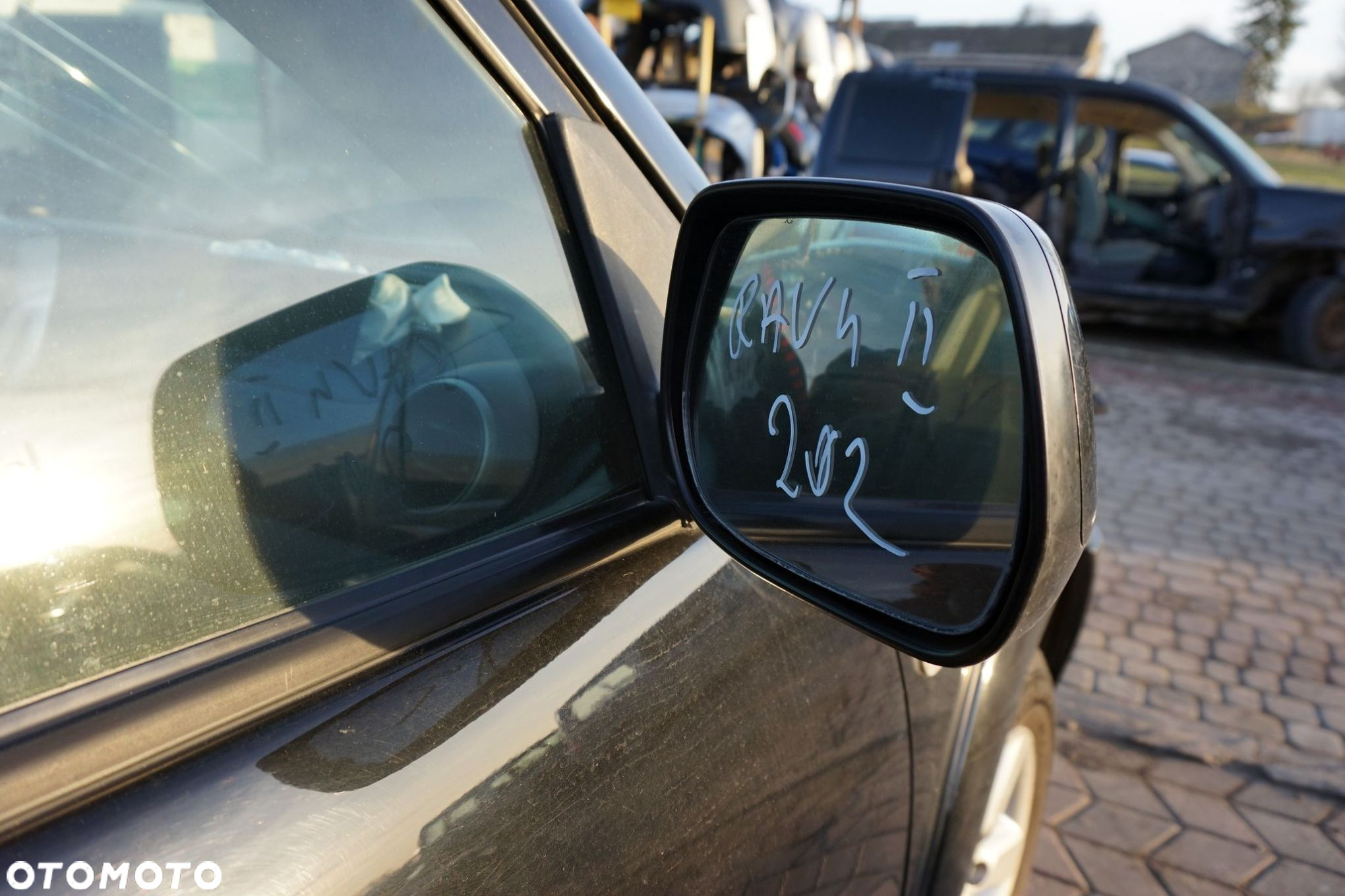 LUSTERKO ELEKTRYCZNE PRAWE RAV4 II LIFT 202 CZARNY TOYOTA 2003-2005 - 3