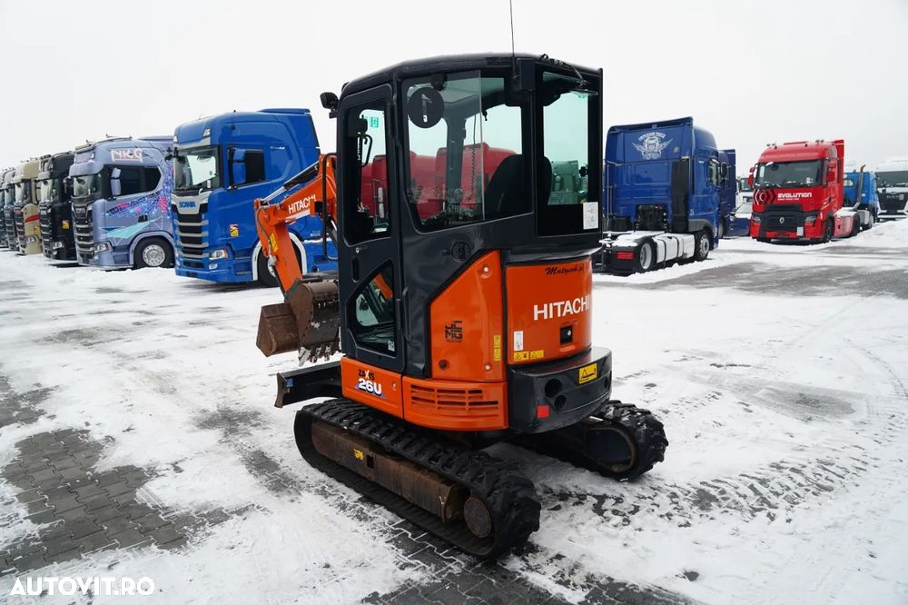Hitachi ZX26U-6 CR / MINI EXCAVATOR / 2022 / 1800 ORE / SET CUPĂ - 10