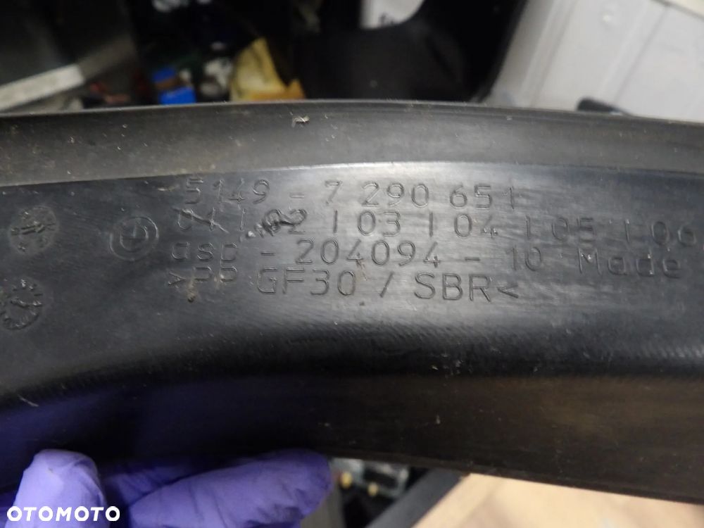 BMW - F30 - OSŁONA  , RYNIENKA ODWADNIAJĄCA - PRAWA/LEWA - TYŁ - CENA ZA 1 SZT - 7290651  7290652 - 2