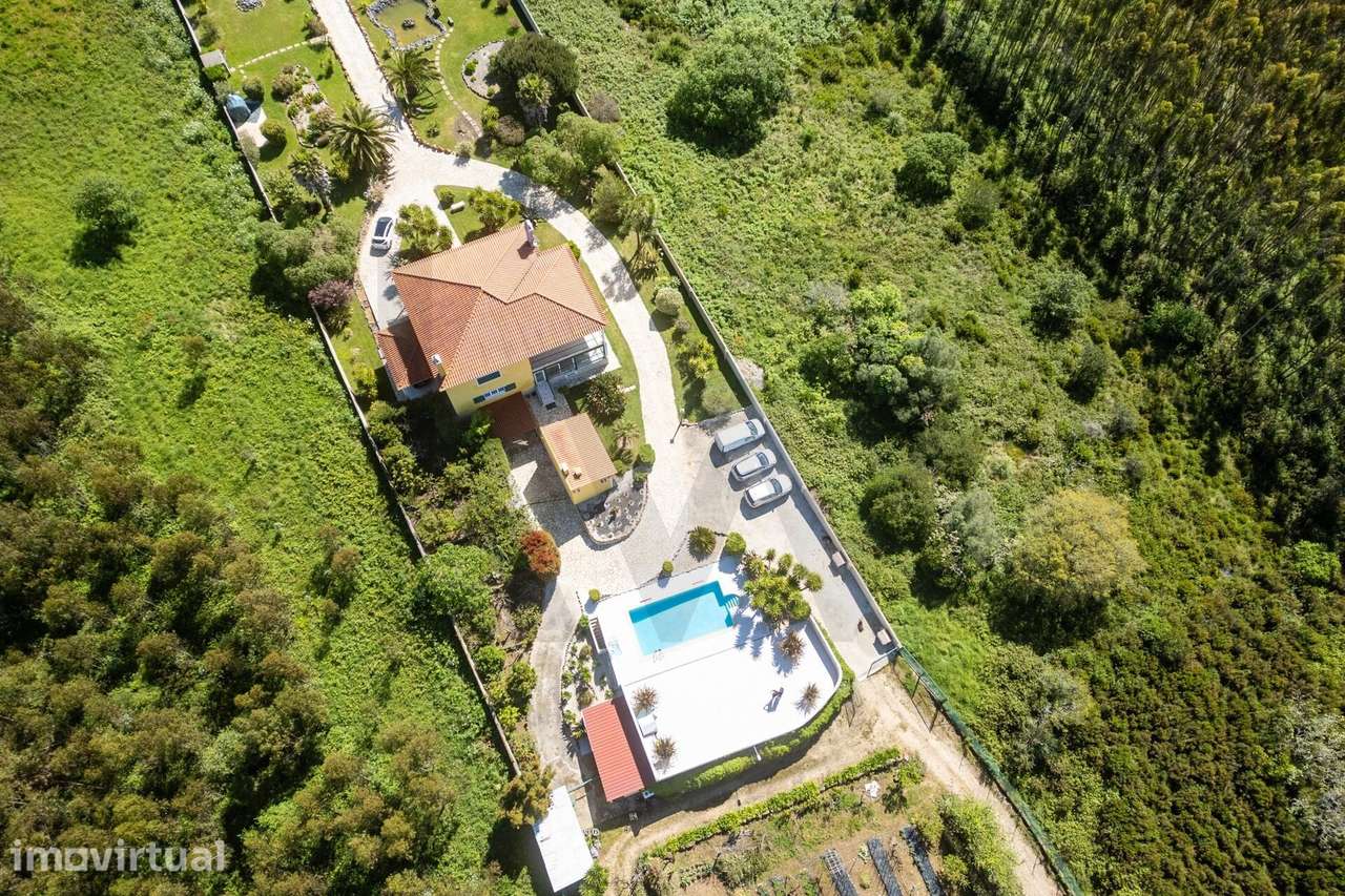 T5 COM PISCINA, TERRENO COM 15.570 m2 E VISTA DESLUMBRANTE EM MAFRA - Grande imagem: 5/58