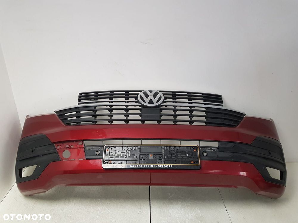 VW T6.1 T6 LIFT 19-24 ZDERZAK PRZEDNI PRZÓD 7LA807221B GRILL KRATKI - 2