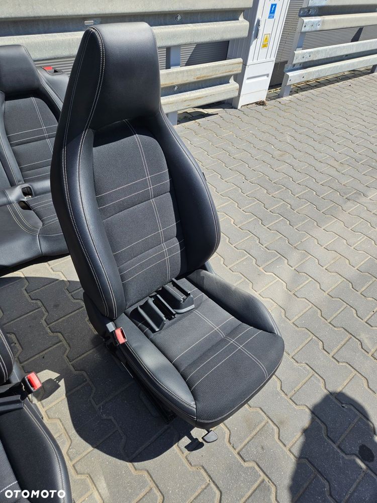 kanapa fotele kpl. półskóra mercedes cla w117 amg sedan - 3