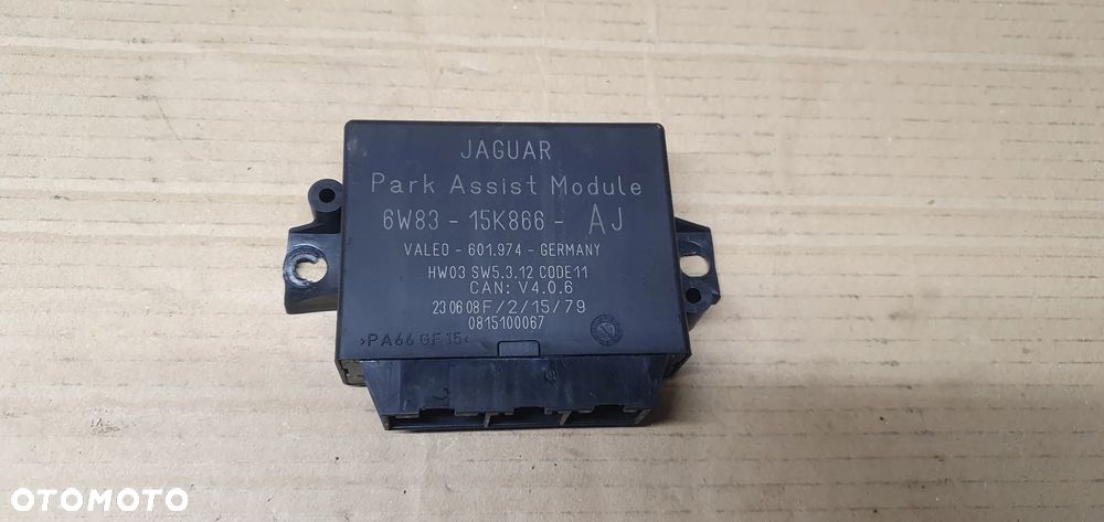Moduł sterownik parkowania PDC Jaguar XF X250 6W83-15K866-AJ - 1