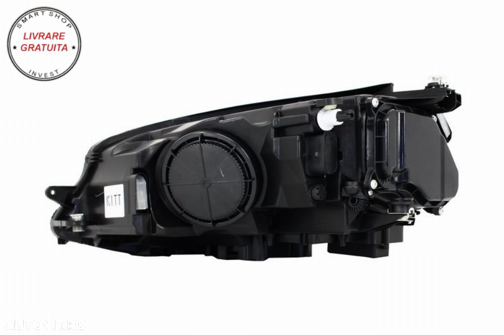 RHD Faruri 3D LED VW Golf 7 VII (2012-2017) R20 GTI Design Semnal Dinamic LED- livrare gratuita - 12