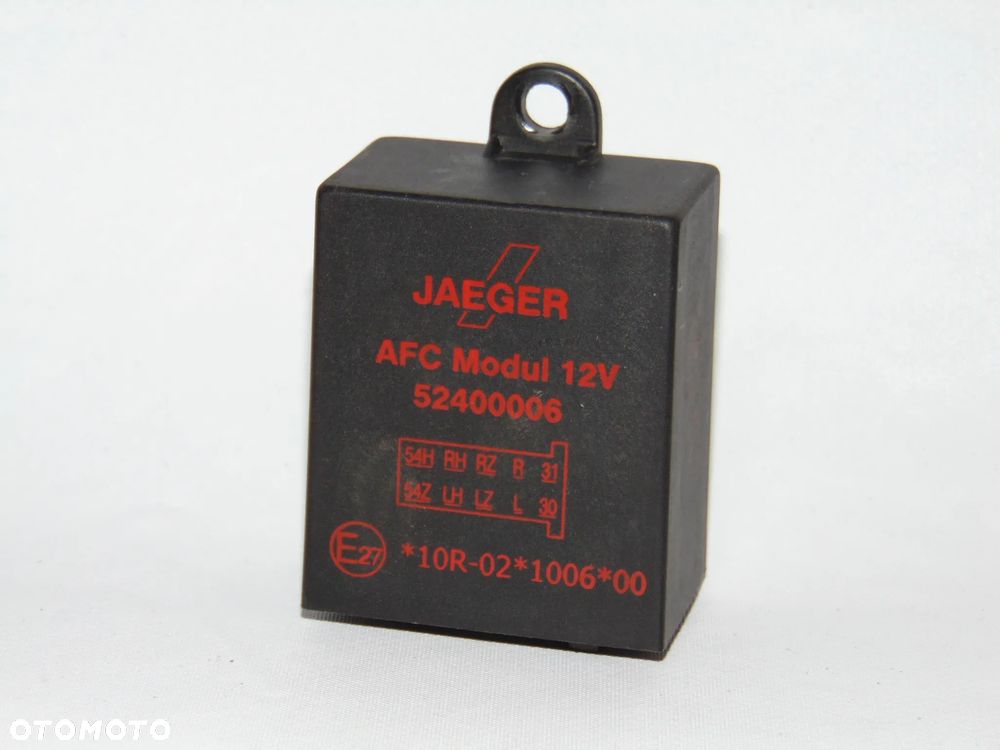 Moduł przekaźnik świateł Jaeger haka przyczepy AFC 52400006 10R02100600 VW Volkswagen Skoda Seat Audi Mercedes Volvo Opel Ford Renault - 7