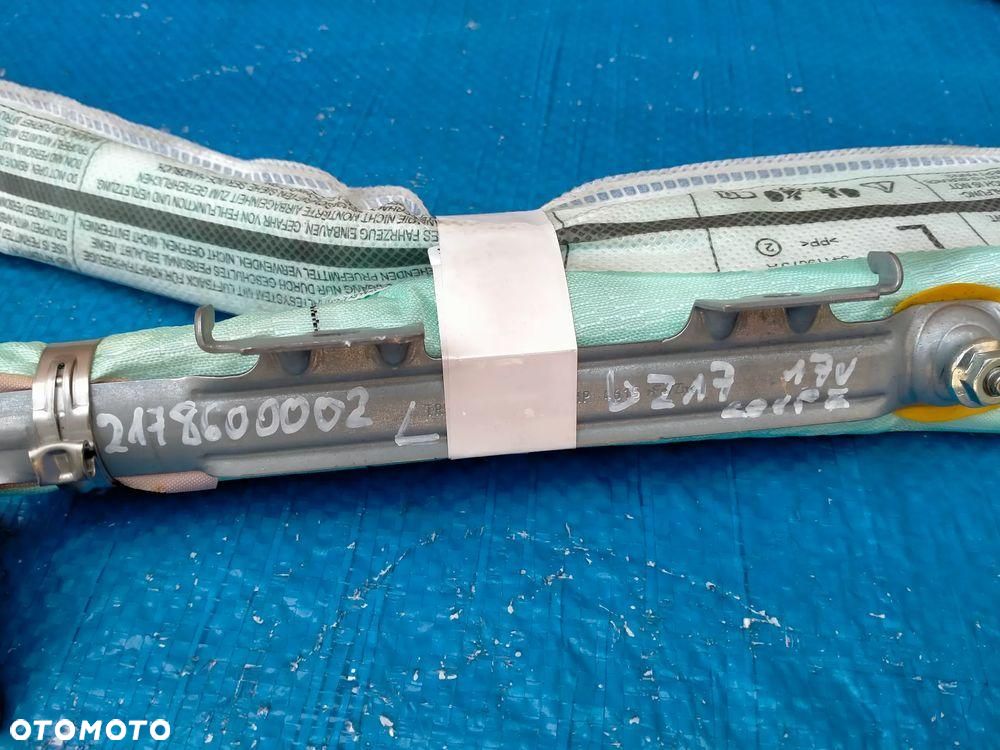 MERCEDES W217 COUPE KURTYNY KURTYNA PRAWA LEWA KOMPLET ORYGINAŁ / DEMONTAŻ - 2