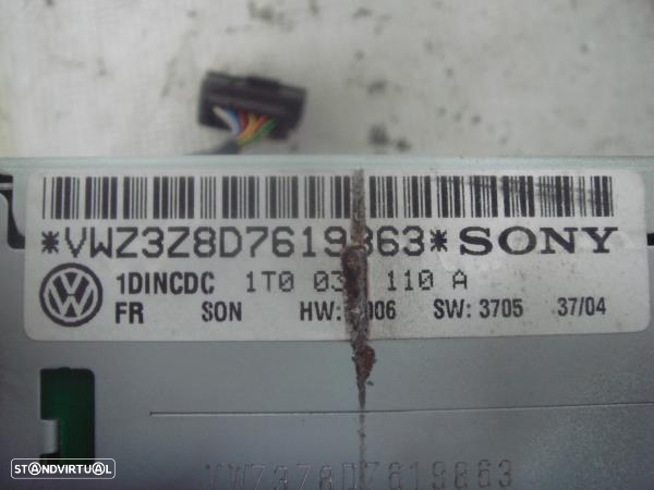Leitor Cd Changer Volkswagen Touran (1T1, 1T2) - 4