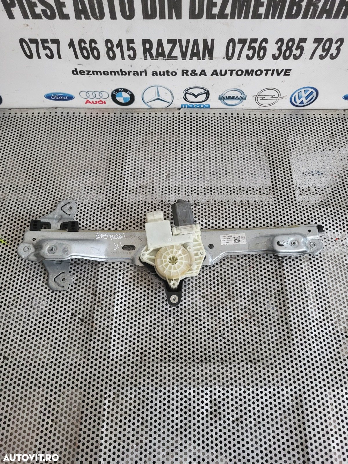 Macara Geam Electrica Fata Spate Nissan Qashqai J11 An 2013-2014-2015-2015-2016-2017-2018-2019-2020 - 3