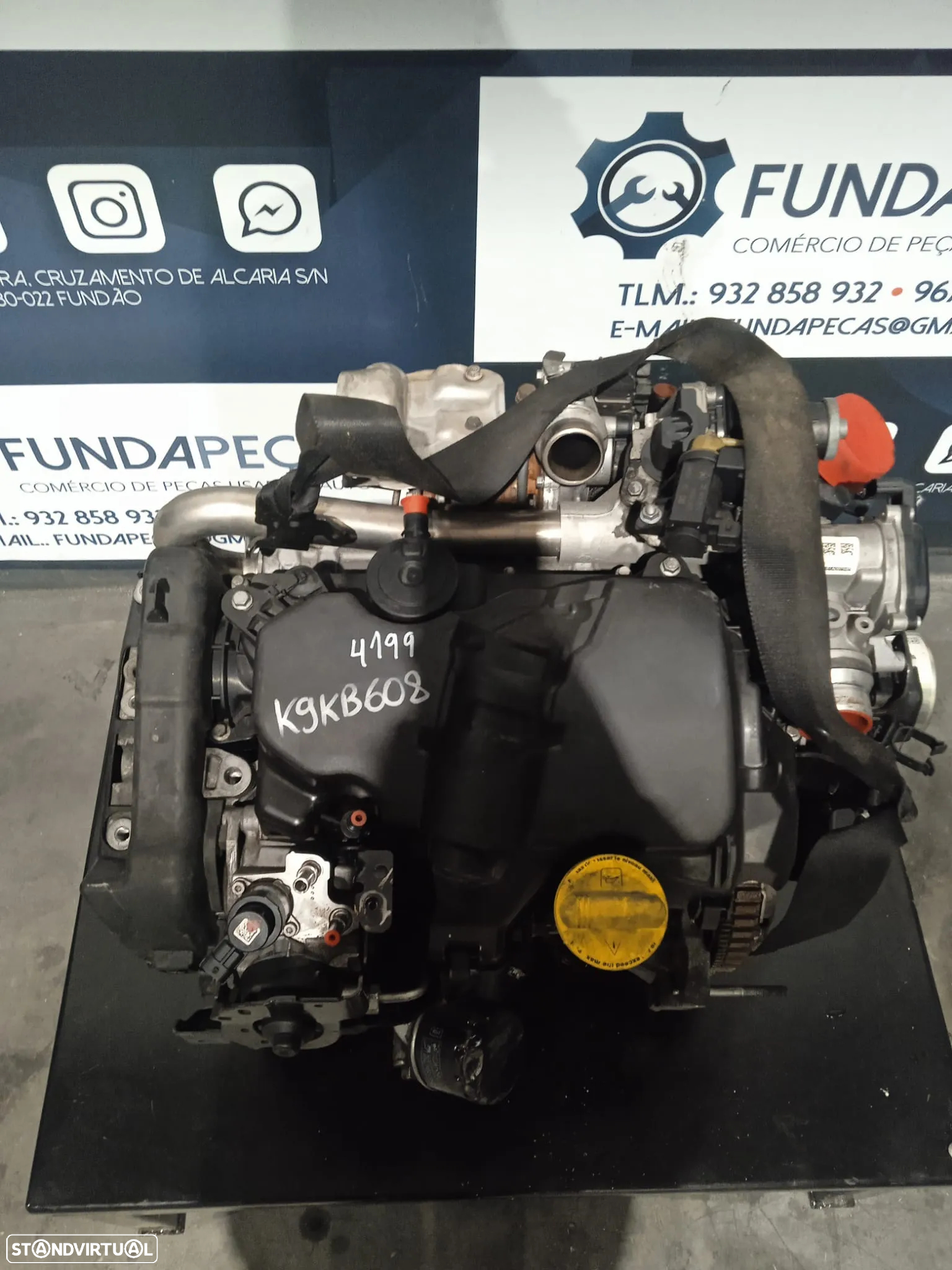 Motor Renault Clio IV 1.5 DCi 90Cv Ref: K9K608 - 4
