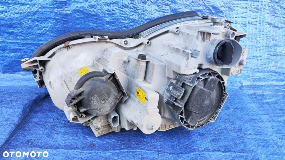 ZDERZAK ATRAPA GRILL BŁOTNIK PRAWY PAS PRZEDNI WZMOCNIENIE CHŁODNICE WENTYLATOR SPRYSKIWACZE LAMPY BI-XENON XENON PRZÓD KOMPLETNY ORYGINALNY LAKIER C946 946 DO ZAŁOŻENIA W KOLOR MERCEDES SL R230 W230 SL500 - 35