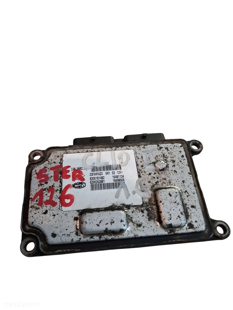 Sterownik KOMPUTER SILNIKA ECU RENAULT CLIO II 1.6 16481134 - 1